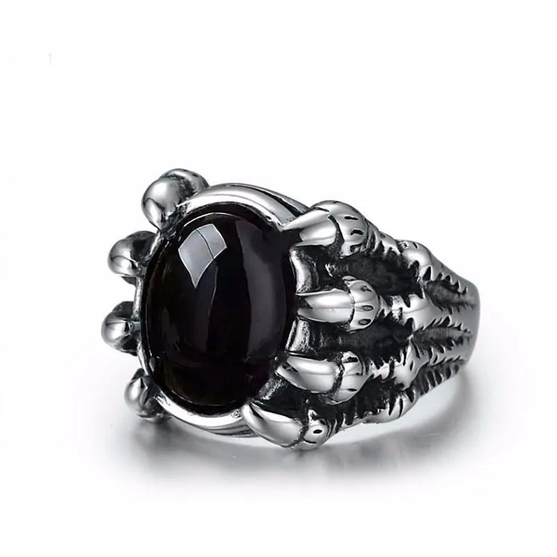 Dragon Claw Steel Ring