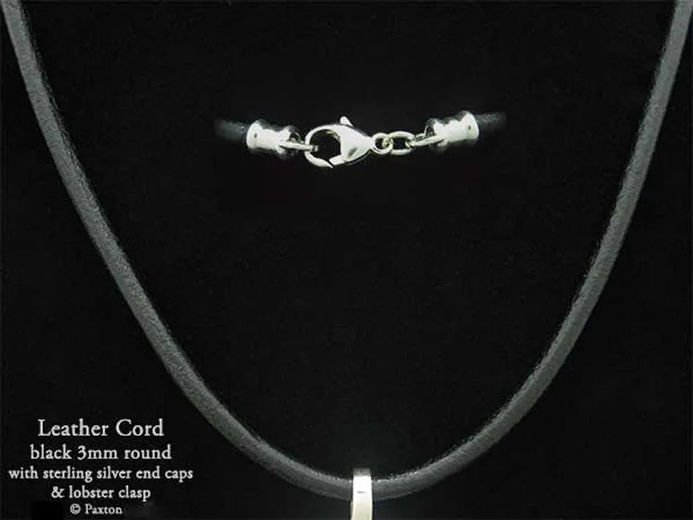 Dragon Pendant Necklace Sterling Silver