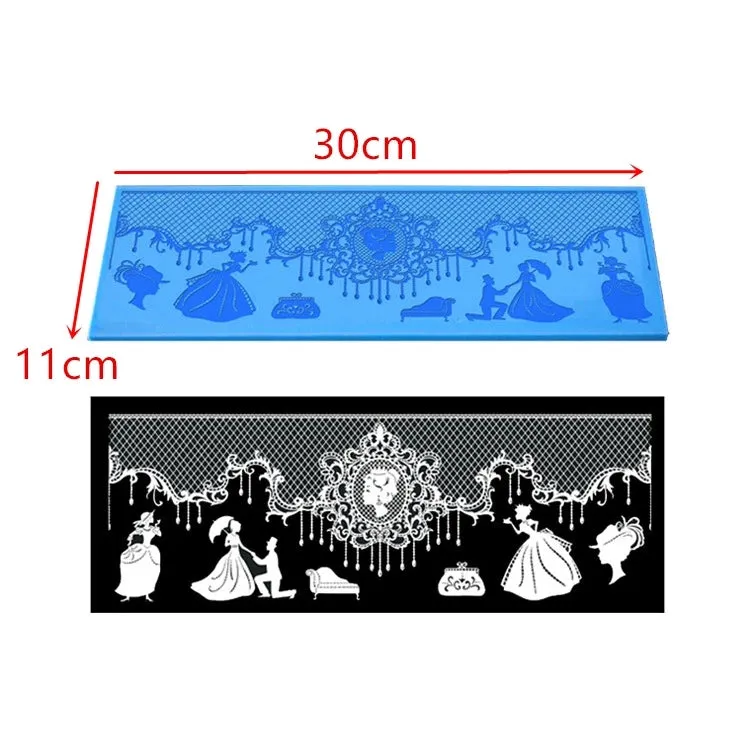ELEGANT LADY LACE MAT (PINK)