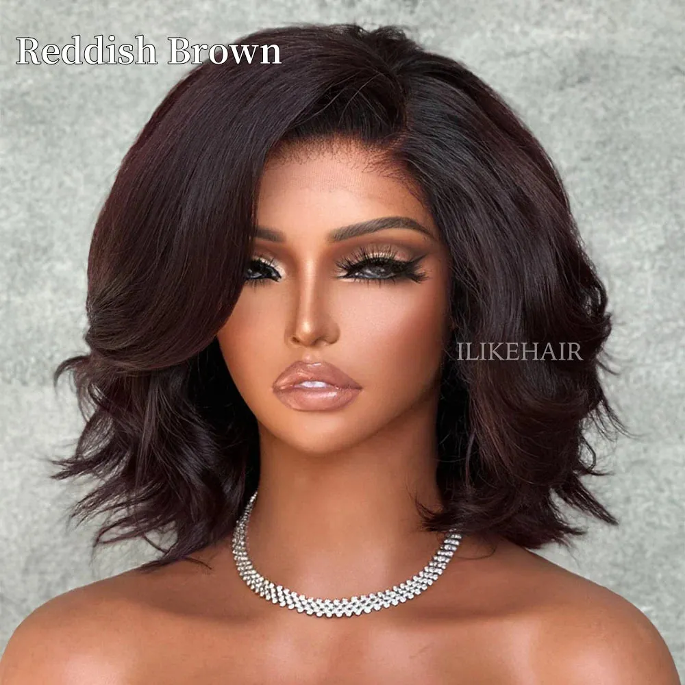 Elegant Ombre Color Loose Wave 5x5 Glueless Closure Lace Wig