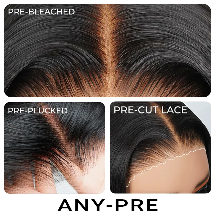 Elegant Ombre Color Loose Wave 5x5 Glueless Closure Lace Wig