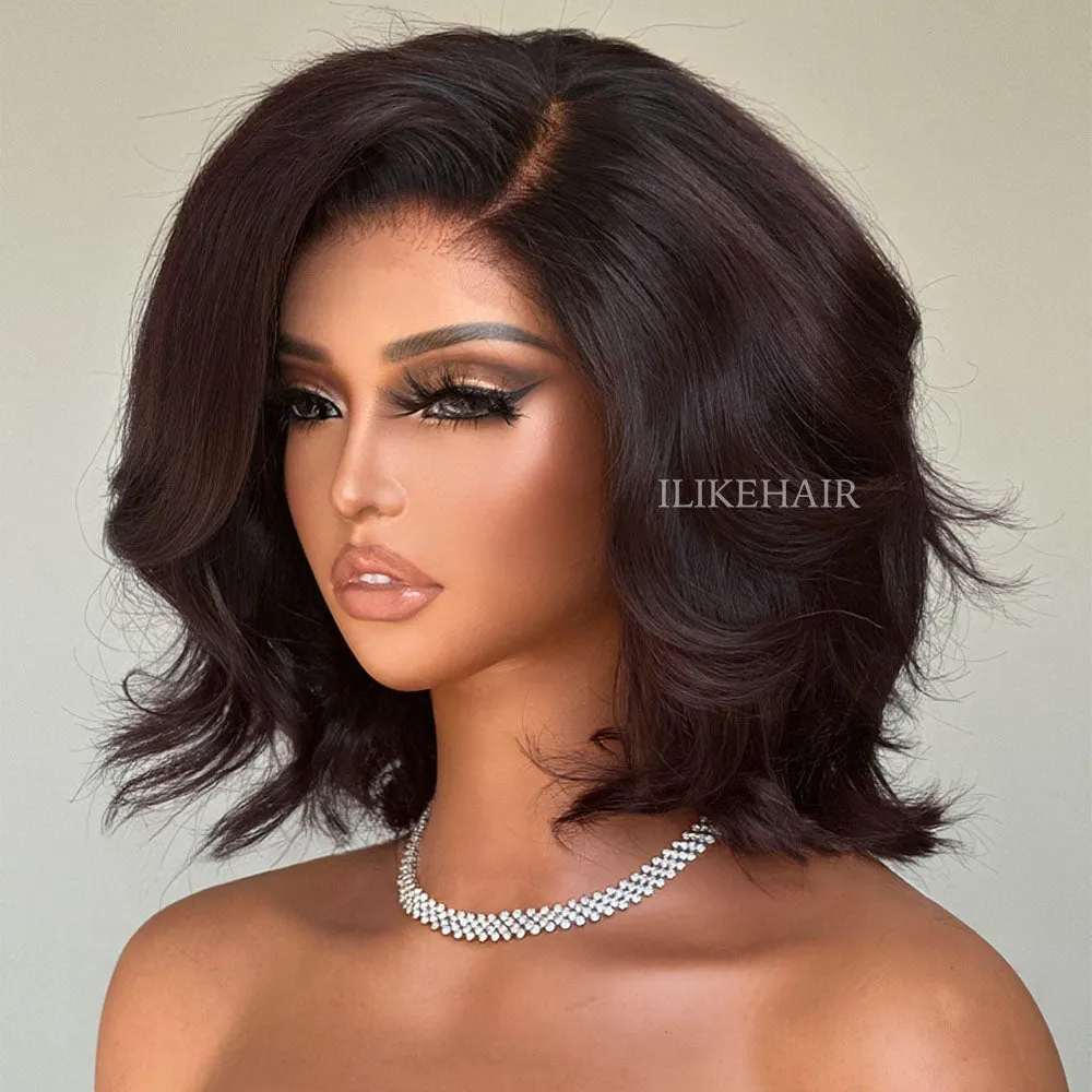 Elegant Ombre Color Loose Wave 5x5 Glueless Closure Lace Wig