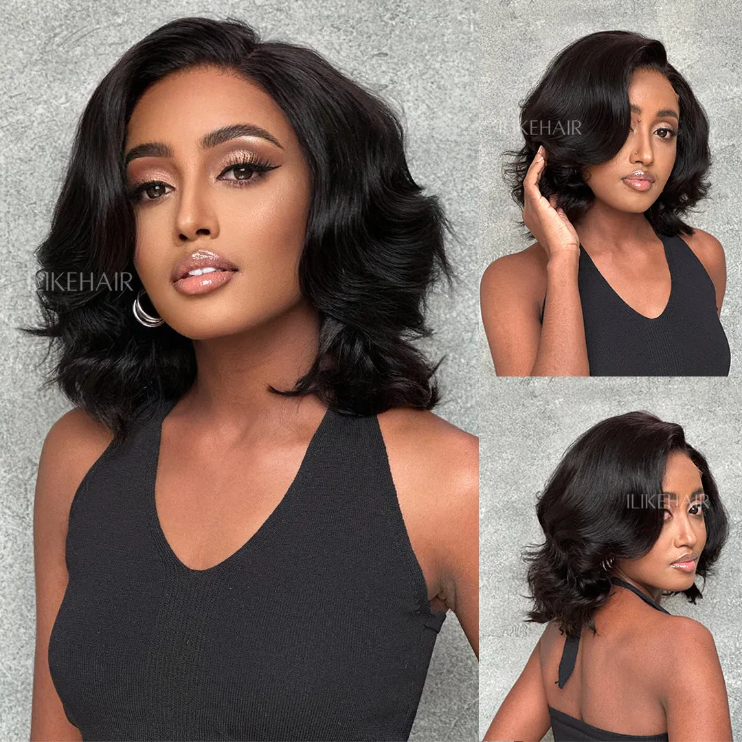 Elegant Ombre Color Loose Wave 5x5 Glueless Closure Lace Wig