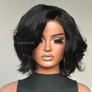 Elegant Ombre Color Loose Wave 5x5 Glueless Closure Lace Wig