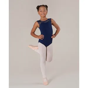 Energetiks Hannah Lace Leotard | Navy | Child