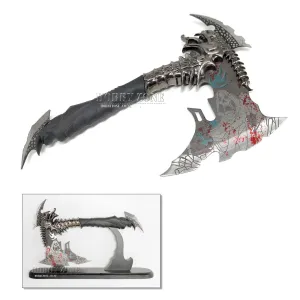 Fantasy Dragon Axe with Stand