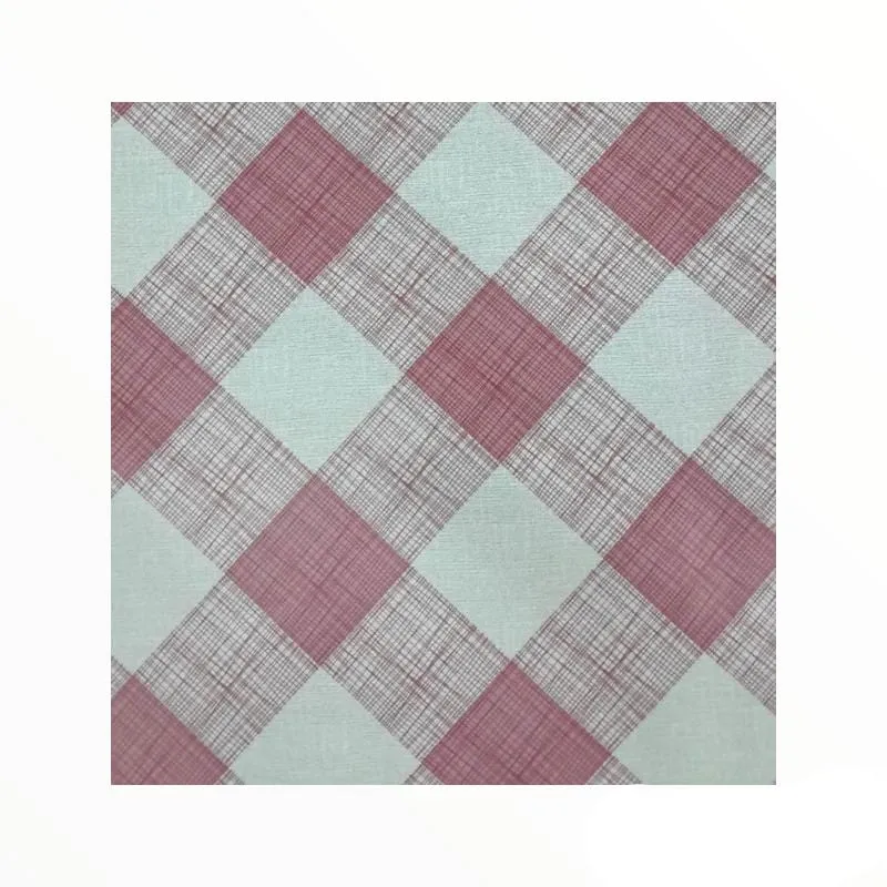 Flannel Backed Diamonds Plastic Tabling Collection 140 cm