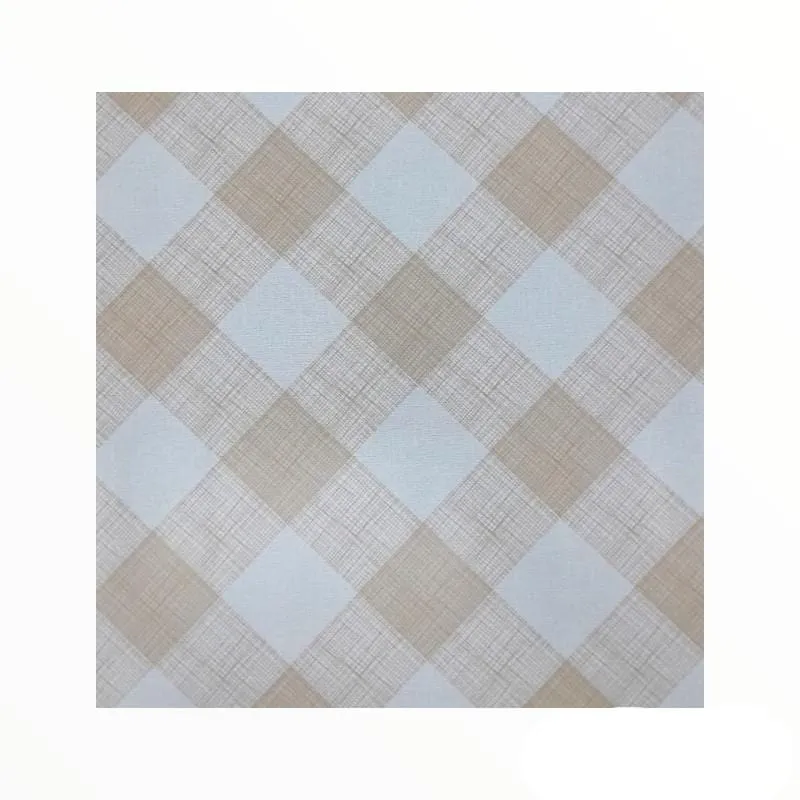 Flannel Backed Diamonds Plastic Tabling Collection 140 cm