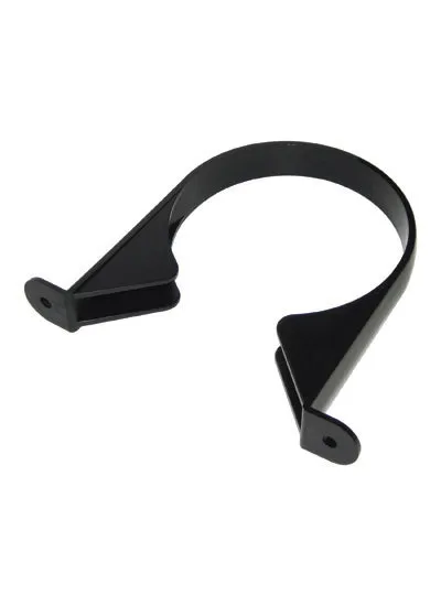 FloPlast 110mm Soil Pipe Clip Black (Pack of 10)