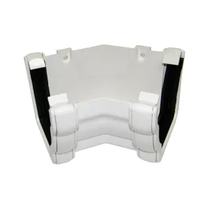 FloPlast Niagara 135 Degree Internal Angle White