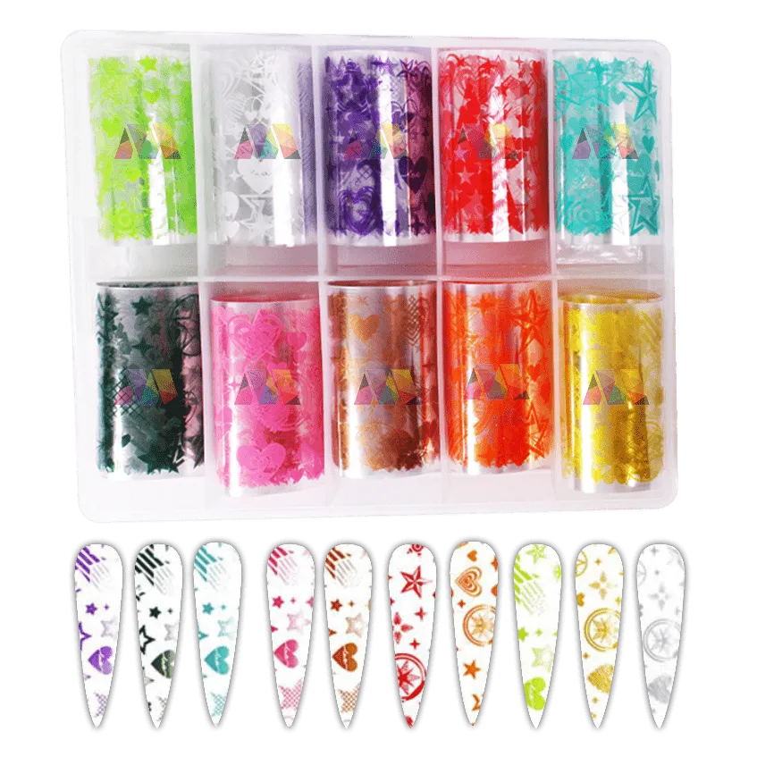 Foil Case - Neon Hearts & Stars