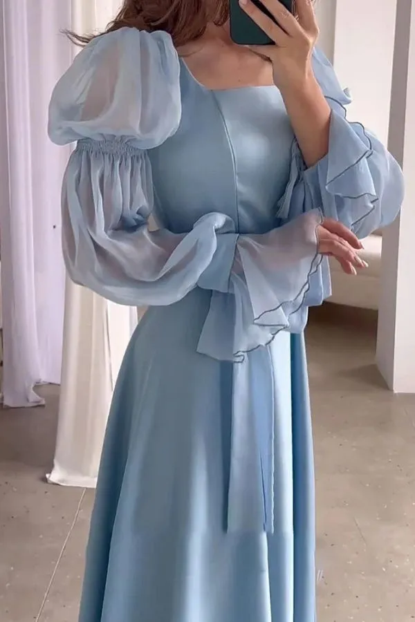 French fantasy forest dress
