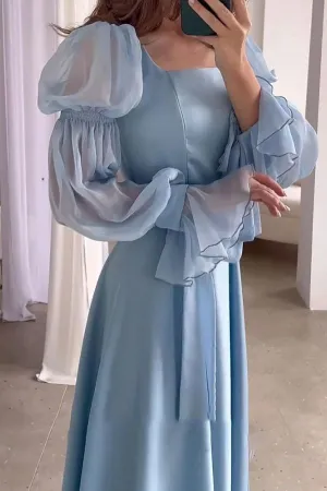 French fantasy forest dress