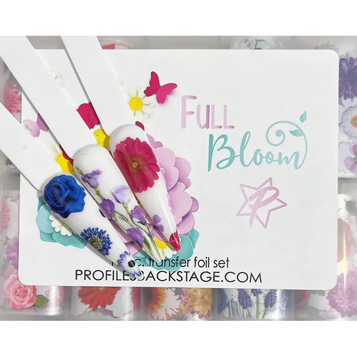 Full Bloom - 10pc Transfer Foil Set