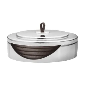 Georg Jensen Manhattan 4pc Coaster Set