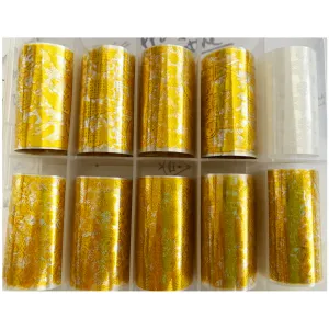 Golden Nights - 10pc Transfer Foil Set