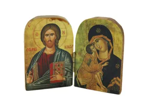 Greek Icon, Medium Diptych