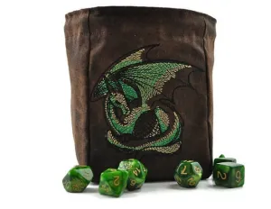 Green Dragon Dice Bag
