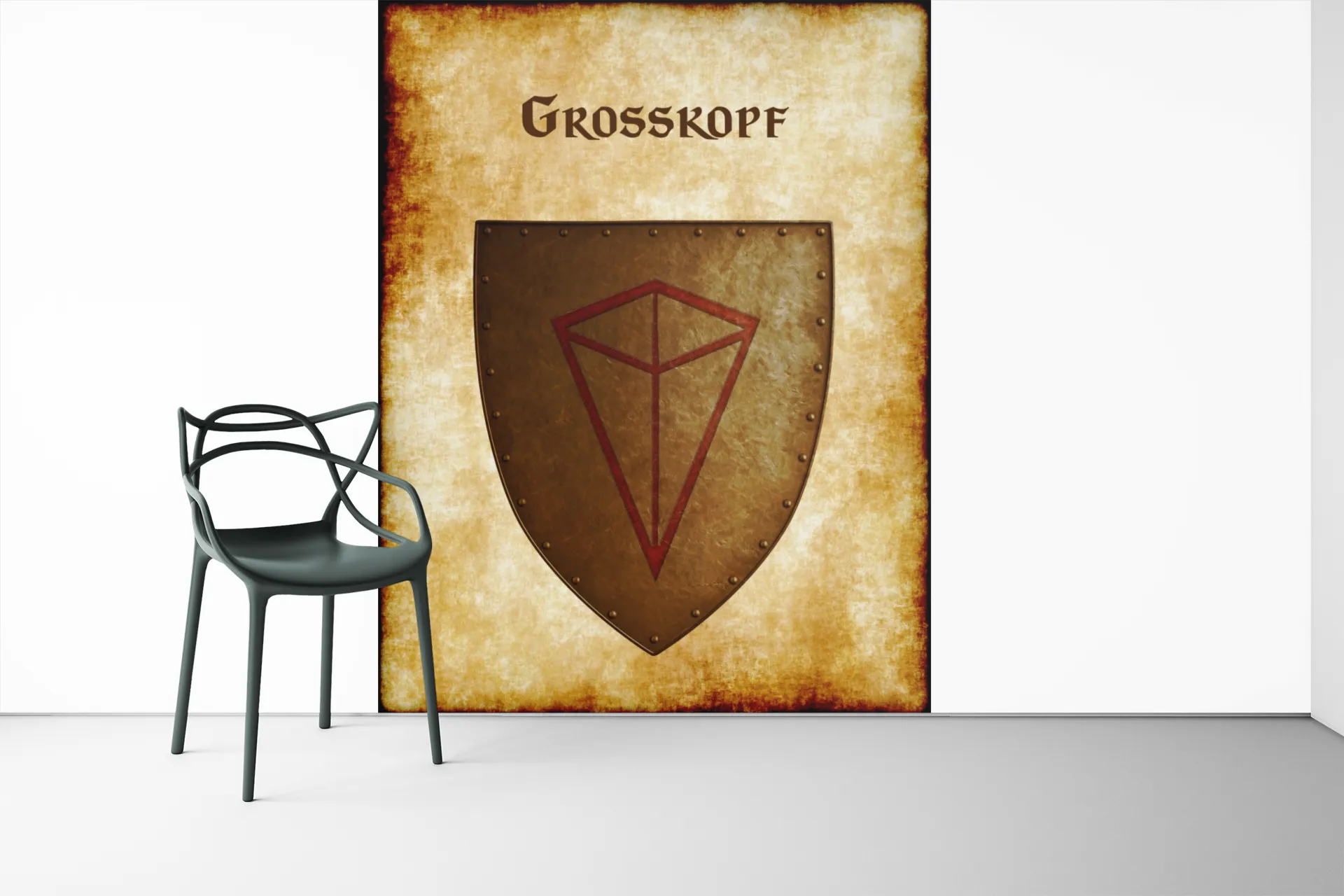 Grosskopf Heraldry of Greyhawk Anna Meyer Cartography Canvas Art Print