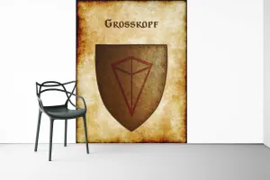 Grosskopf Heraldry of Greyhawk Anna Meyer Cartography Canvas Art Print