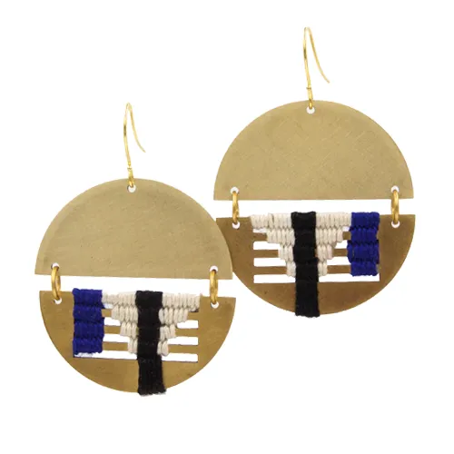 Haden Designs Borner Earrings (Three Thread Colors)
