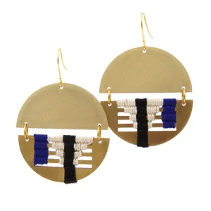 Haden Designs Borner Earrings (Two Thread Colors)