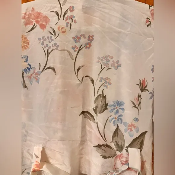 Helena Quinn Short Floral Kimono Robe - NWOT - OS