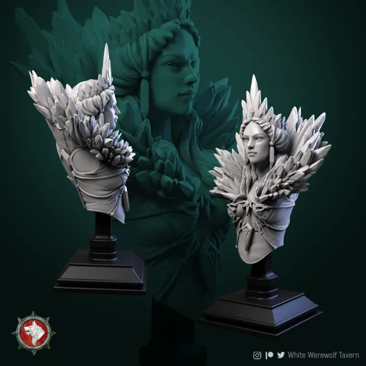 Helga The Forest Witch Bust