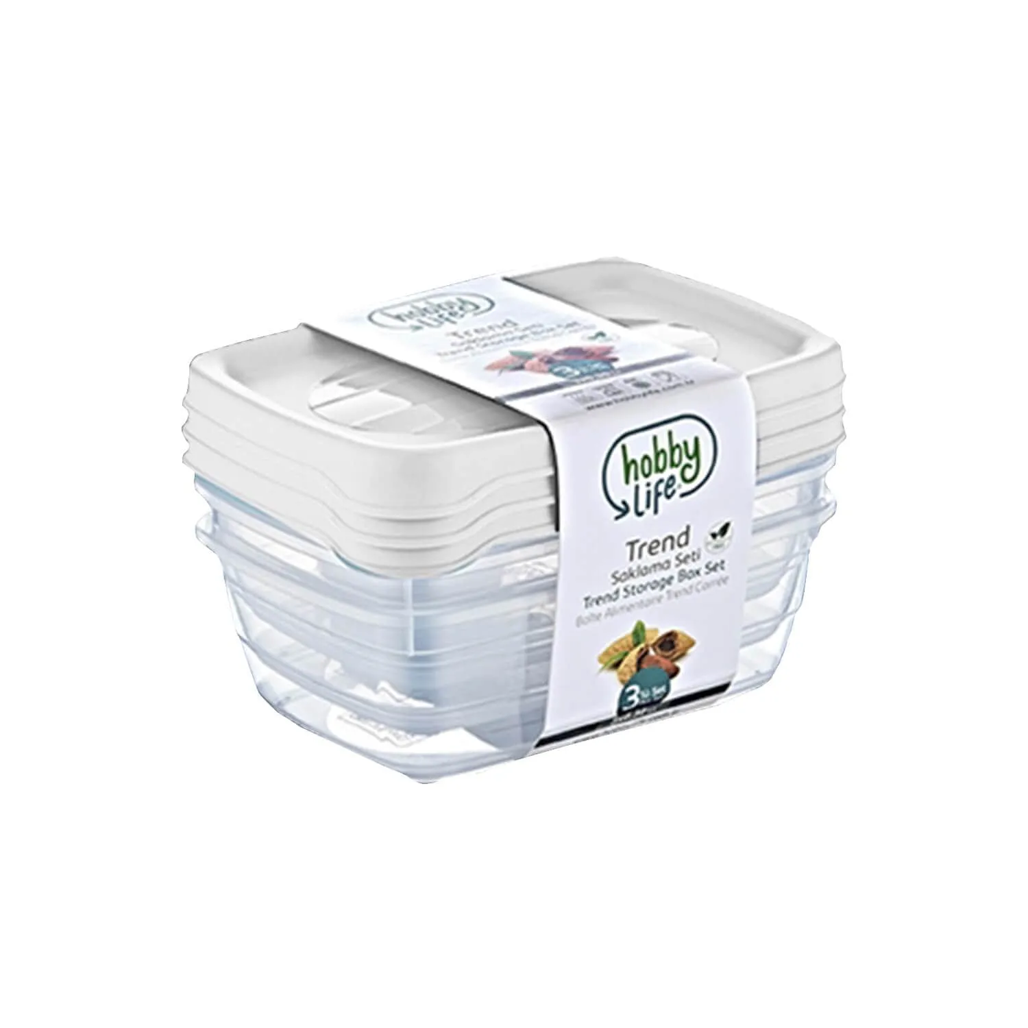 Hobby Life Rectangular Trend Storage Set Of 3
