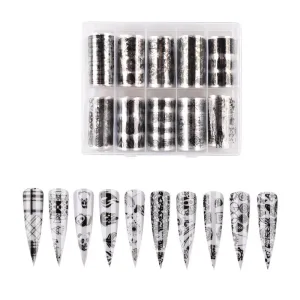Inked #37 - Nail Art Transfer Foils