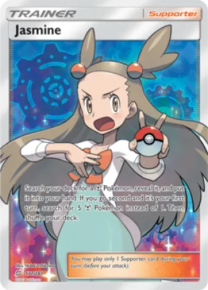 Jasmine 177/181 FULL ART FOIL RARE