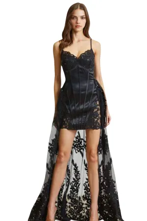 Kay Satin Mini Dress