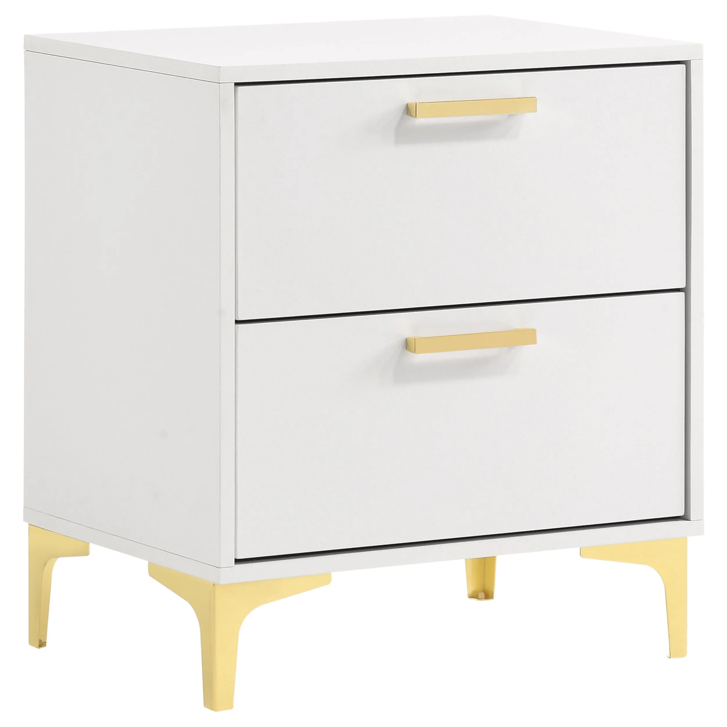 Kendall 2-drawer Nightstand White