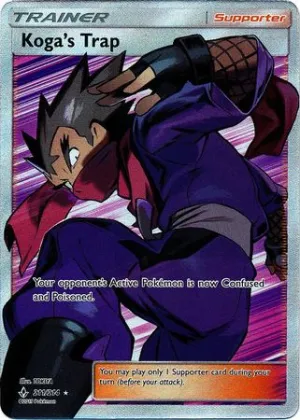 Koga's Trap 211/214 FULL ART FOIL