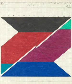 LARRY ZOX "UNTITLED (PUSH)", 1966