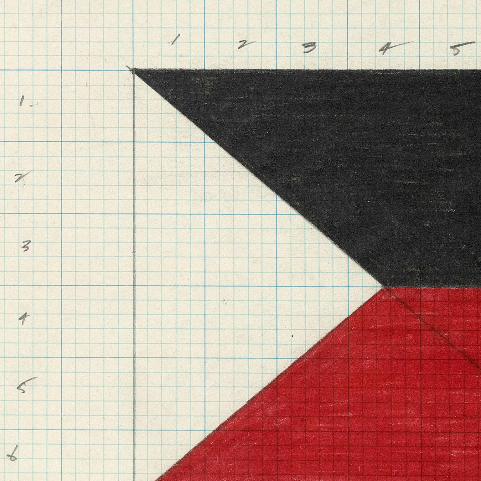 LARRY ZOX "UNTITLED (PUSH)", 1966