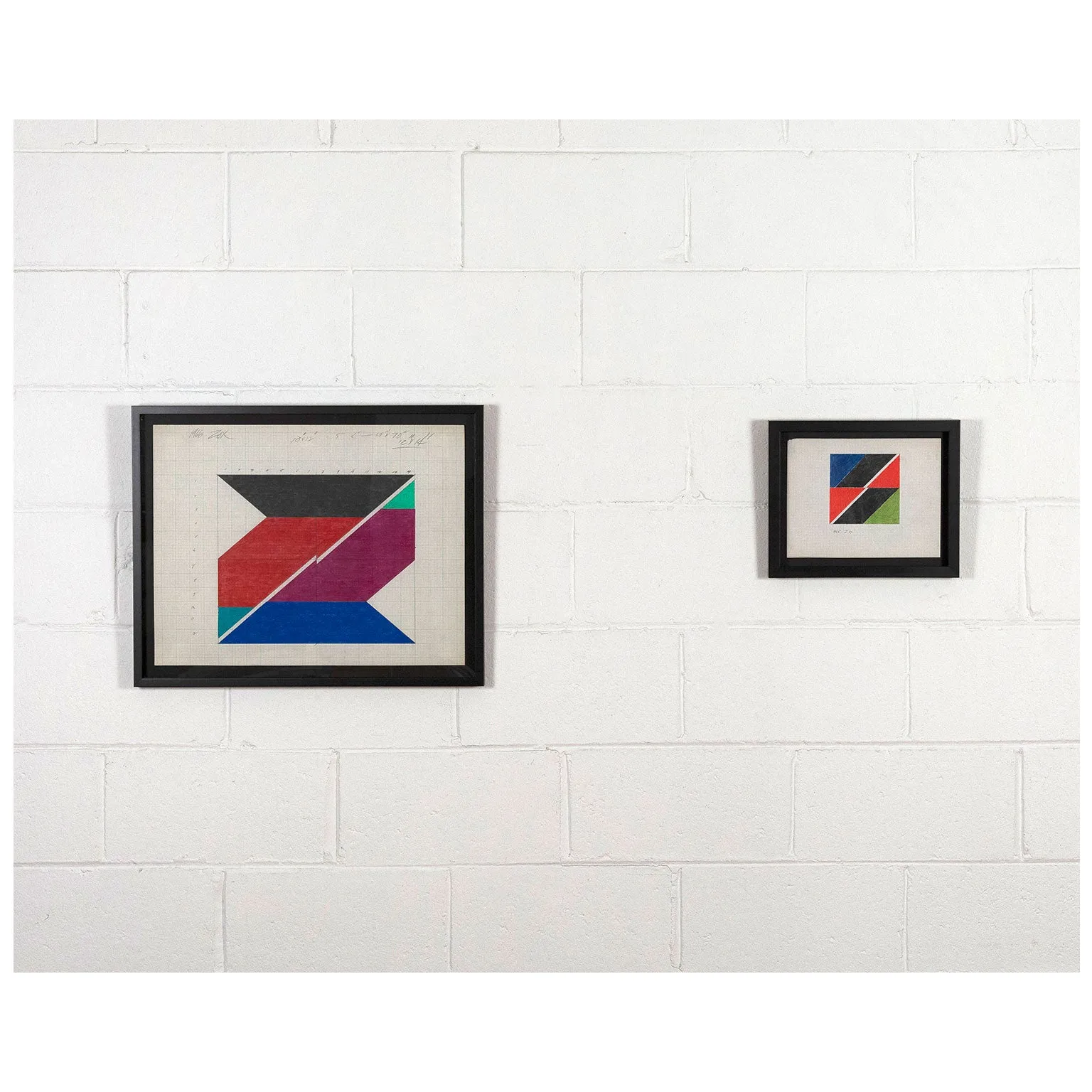 LARRY ZOX "UNTITLED (PUSH)", 1966