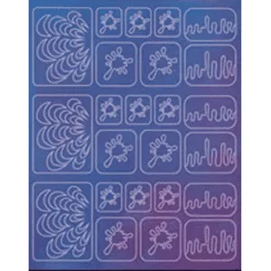 Laser Foil Sticker -  (LFSB18)