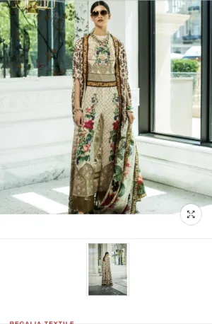 Lawn dress by honey waqar Model #L1535