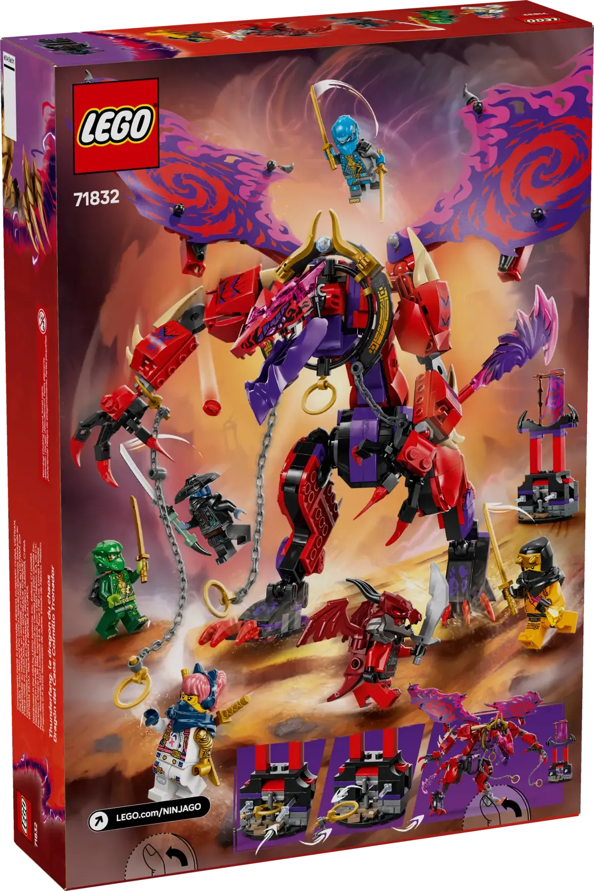 Lego Thunderfang Dragon of Chaos (71832)