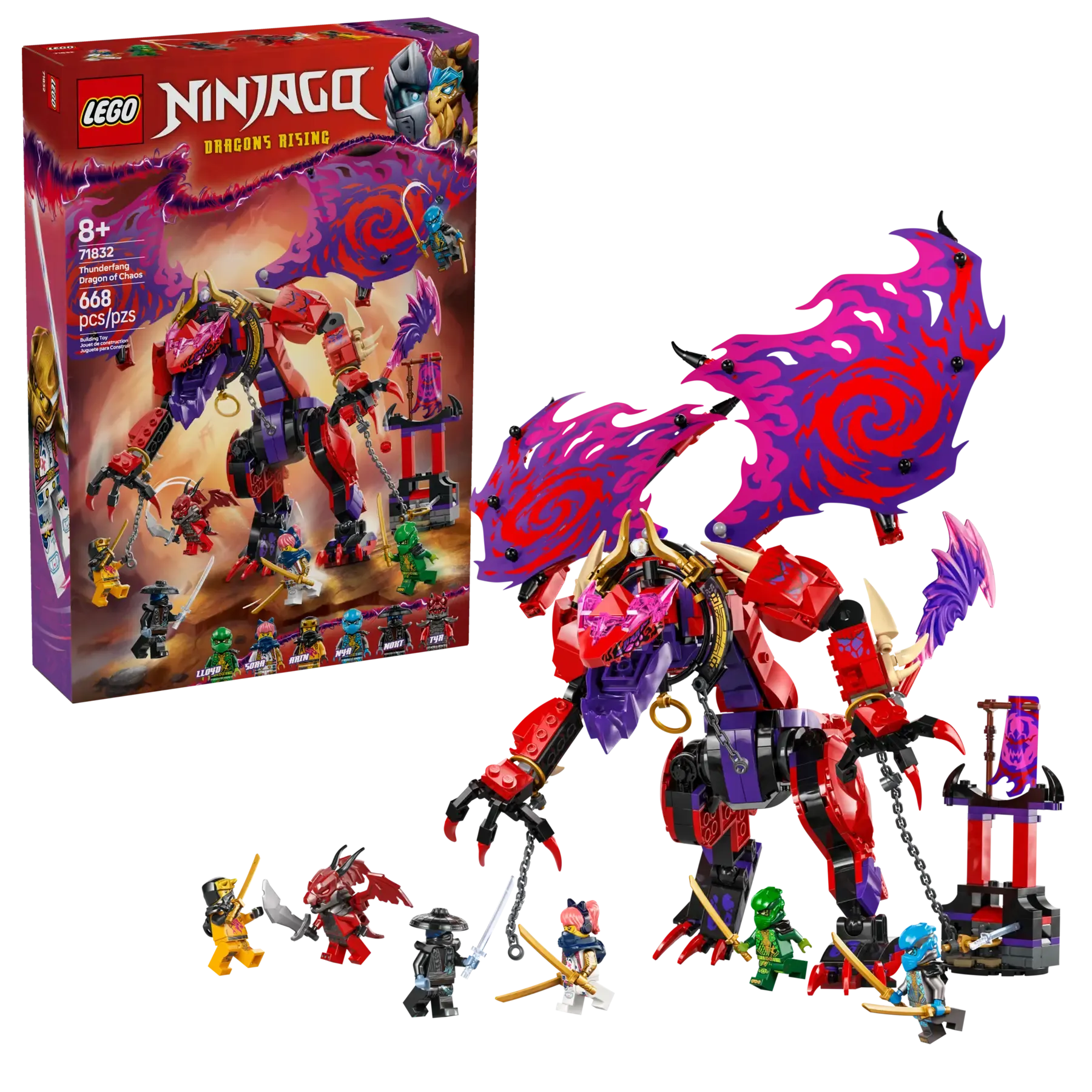 Lego Thunderfang Dragon of Chaos (71832)