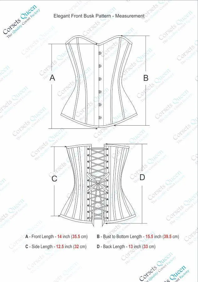 Levi Overbust Couture Corset
