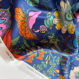 Liberty Fabrics Belgravia Silk Satin - Fantasy Land