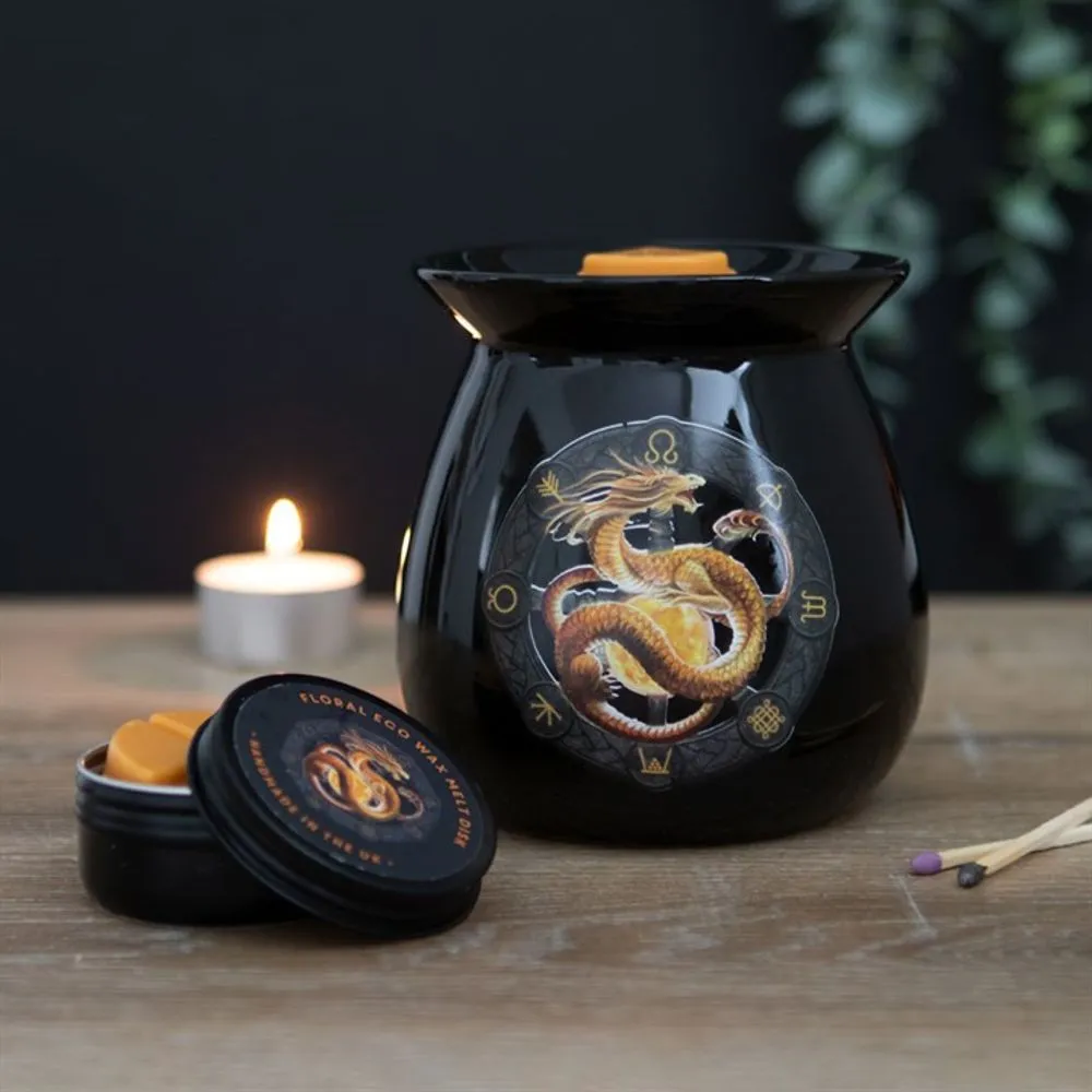 Litha Wax Melt Gift Set - Burner & Wax Melt featuring Litha - Designed by Anne Stokes