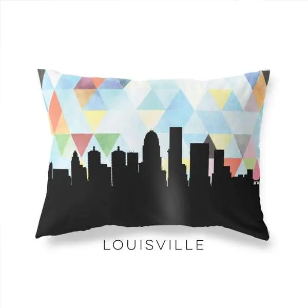 Louisville, Kentucky geometric skyline
