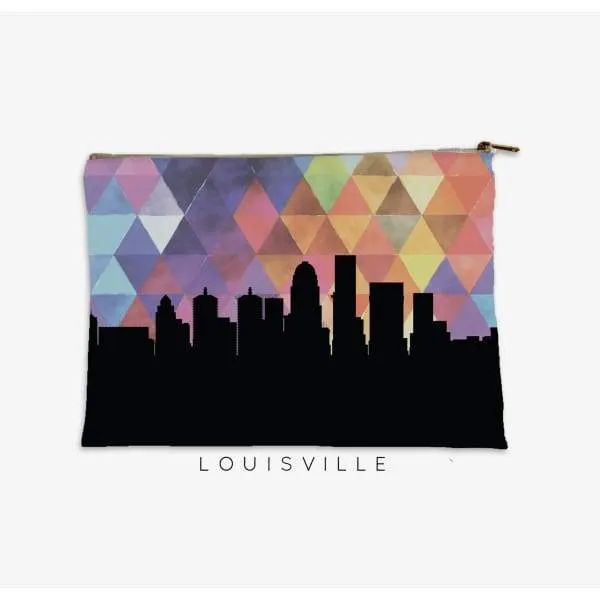 Louisville, Kentucky geometric skyline