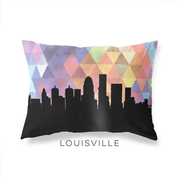 Louisville, Kentucky geometric skyline