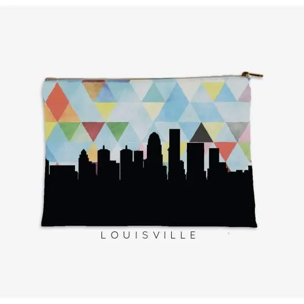 Louisville, Kentucky geometric skyline