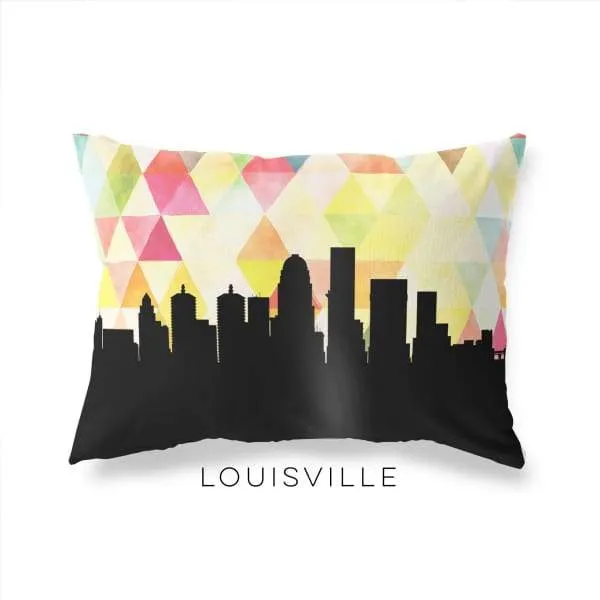 Louisville, Kentucky geometric skyline