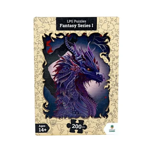 LPG Puzzles Wooden Fantasy Puzzle - Dragon